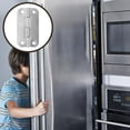 thumbnail image 4 of OULII 6Pcs Hinge for Cooler and Freezer 11.8x1.3in Silver Stainless Steel Rectangular, 4 of 8
