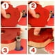 thumbnail image 4 of Localizador De Esquinas, Herramienta De Carpintería, Plantilla Práctica Roja Para Localizar YLSHRF R40, 4 of 8