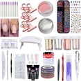 thumbnail image 1 of Nail Extension Set Lamp Building Nail Glue Fiberglass Molds, 1 of 7