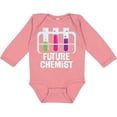 thumbnail image 3 of Inktastic Future Chemist Science Girls Long Sleeve Baby Bodysuit, 3 of 5