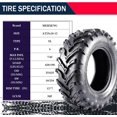 thumbnail image 3 of 25x10-12 6PR TL UTV ATV Tire - All Terrain 25x10x12 Tires, Rim 12x7, OD 25in, SW 10in, Max Load 420lbs each Tire, LCI/SI 50F,Selectable Size, 3 of 6