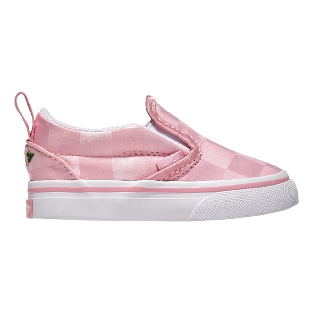 Tenis Vans Niños Slip-on V Rosa Vn000d0ty3k rosa 12 MX