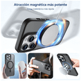 thumbnail image 5 of Funda Para iPhone 16 Pro Max + Cargador Inalámbrico 15w + Mica De Vidrio Eo Safe Imports Negro, 5 of 5