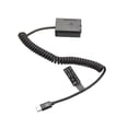 thumbnail image 1 of NP-FW50 Dummy Battery PD Type-C Coupler for ZV-E10 A7 A7R/S/M A7II A7S2 A7M2 A7R2 A6500 NEX5 NEX7 -, 1 of 5