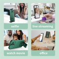 thumbnail image 3 of for Samsung Galaxy S23+ Plus Case with Slide Camera Cover, [Military Drop Protection][Snug Touch] Hard Back & Soft Edge Phone Case with Stereo Bracket for Samsung S23 Plus 6.6" LTT Dark Green, 3 of 9