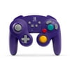 Restored PowerA Wireless GameCube Style Controller for Nintendo Switch - Purple 1507452-01 (Refurbished)