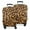 Yellow and Brown, variant on Black and Tan Leopard Print Luggage Cover Fashion Suitcase Cover Baggage Covers Fit 25-28 Inch Luggage (Go Travel)