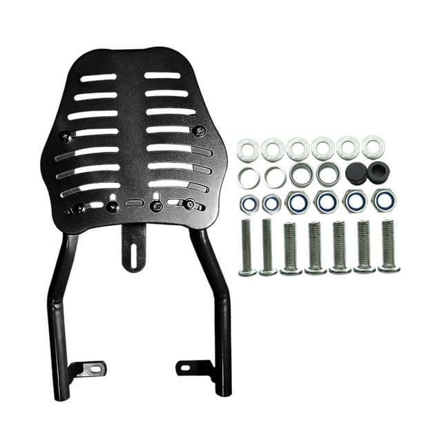DYNWAVECA Rear Luggage Rack Carrier Motorcycle Rear Fender Shelf Sturdy Motorbike Replace Multifunction Professional Seat Luggage Rack black