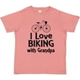 thumbnail image 3 of Inktastic I Love Biking with Grandpa Boys or Girls Toddler T-Shirt, 3 of 5