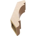 thumbnail image 6 of Ekena Millwork 5"W x 14"D x 18"H Olympic Rough Cedar Woodgrain TimberThane Knee Brace, Primed, 6 of 6