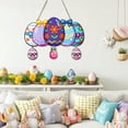 thumbnail image 6 of HuiXinOu Easter Door Hanger Sign, Wooden Hanging Decor with Rabbit and Egg Print, Large Holiday Welcome Decoration for Front Door, Home, Spring Party and Festival, 6 of 6