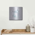 thumbnail image 5 of Luxe Metal Art 'Light Line N Fill 1' by Line and Brush, Metal Wall Art, 12"x12", 5 of 7