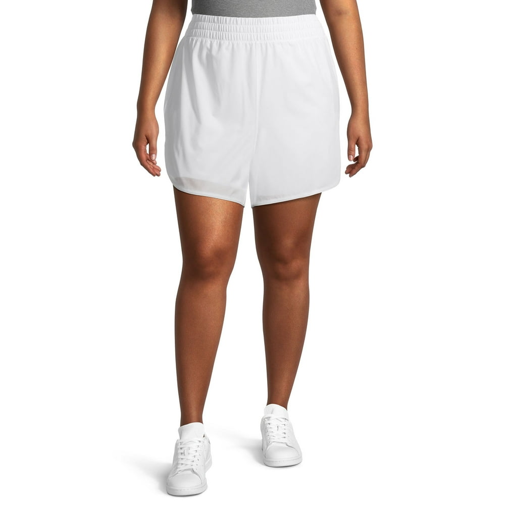 Avia Avia Women's Plus Size Lined Running Shorts