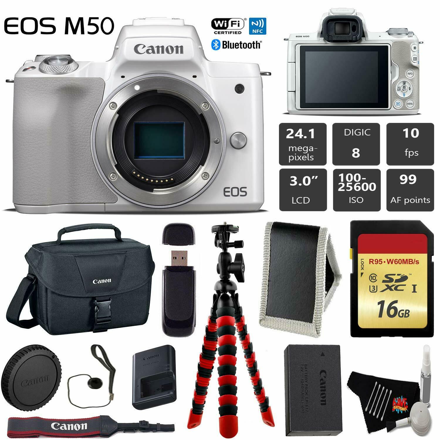 Canon eos m50 карта памяти