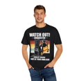 thumbnail image 4 of Hilarious Exhausted Introverted Sarcastic Forklift Drivers Humorous Wearied Operators Mockery Sayings Gags Unisex Garment-Dyed T-shirt, 4 of 4