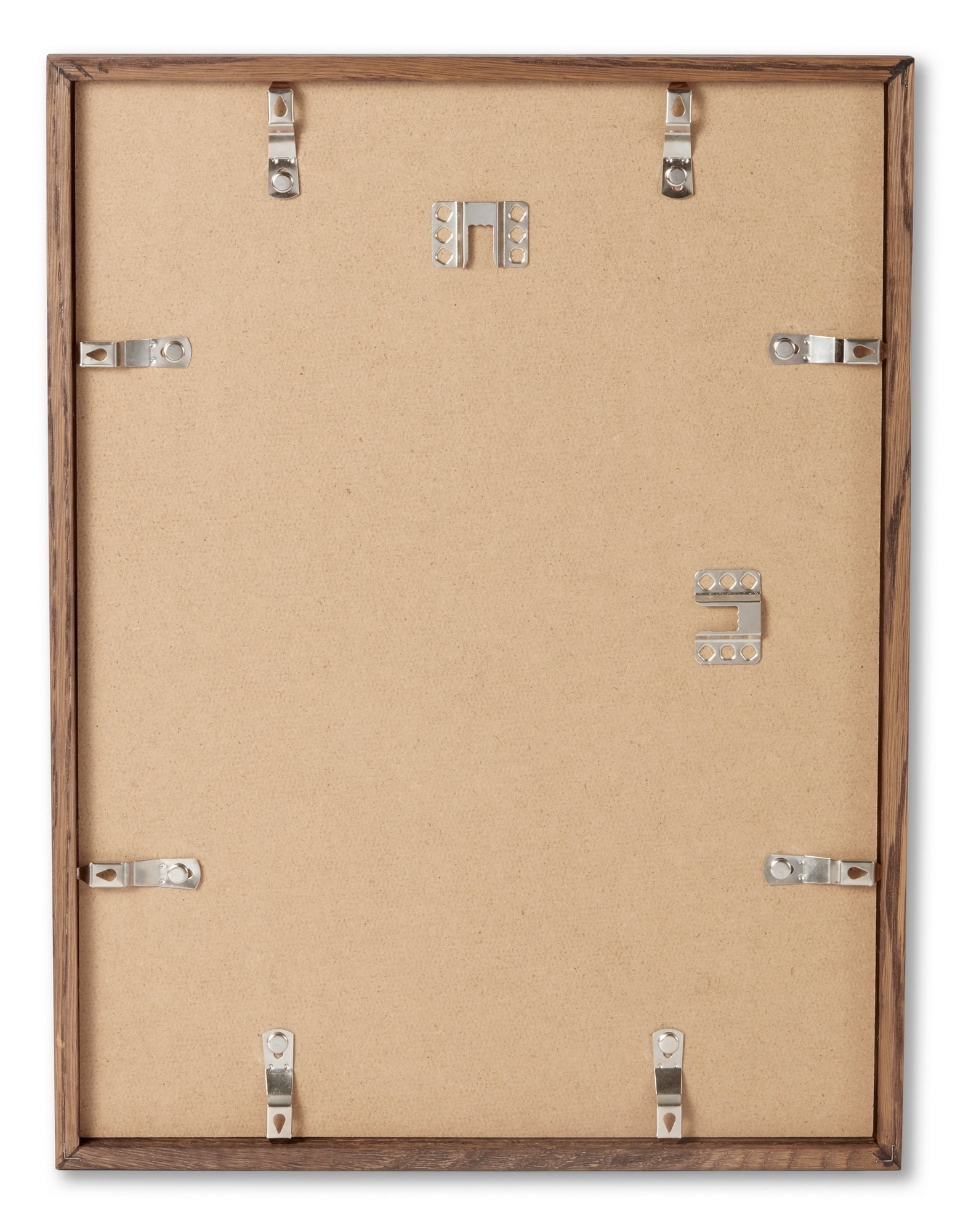 (16x16 in 41x41 cm) Dark Oak Solid Oak Wood Picture Frame Poster