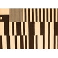 thumbnail image 1 of Ahgly Company Indoor Rectangle Abstract Orange Contemporary Area Rugs, 5' x 8', 1 of 1
