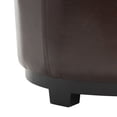 thumbnail image 6 of SAFAVIEH Round Storage Tray Ottoman Cordovan, 6 of 7