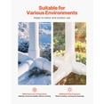 thumbnail image 4 of 10-Pack 1" PVC 90° Elbow Joints, 4-Way Corner Connector Fitting for Plumbing, Irrigation, and Construction, White, 4 of 11
