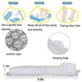 thumbnail image 3 of Electronics Shower Foot Massager Scrubber Cleaner for Shower Floor Improves Foot Circulation Remove Foot Dead Skin and Reduces Foot Pain, 3 of 6