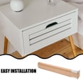 thumbnail image 4 of 1 Set Drawer Slide Wooden Cabinet Rail Cupboard Track Guide Replacement Dresser Slide, 4 of 9