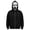 Silver, variant on Scary Ghost Face Full Zip Masked Hoodie, Black Long Sleeve Hooded Sweatshirt Outfit for Men Women Halloween