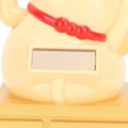 thumbnail image 3 of Yajisi 4 Inch Solar Powered Waving Lucky Cat Fortune Figurine Chinese Asian Desk Decor Yellow / 10.16 cm, 3 of 4