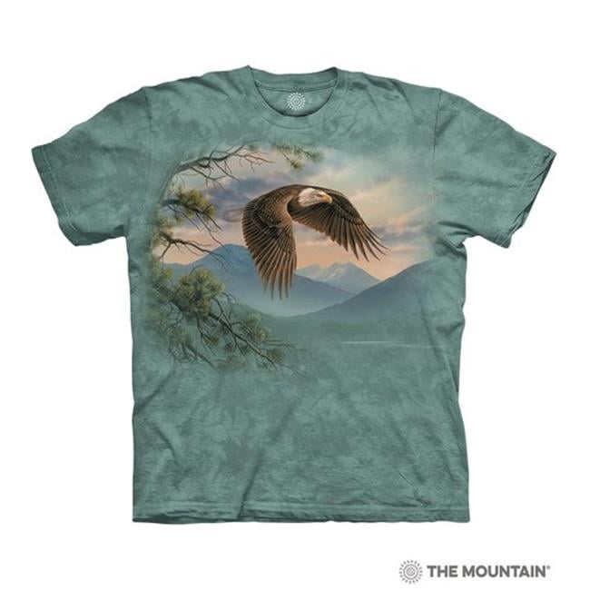The Mountain 1064285 Green Majestic Moment Adult Classic Tee - 3XL 