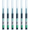 thumbnail image 1 of 6 Pcs/Pack Stylo à Bille Roulante à Pointe Fine, Stylos à Pointe Fine 0.5mm Encre Liquide Gel Stylos à Pointe Roulante pour Bureau, 1 of 7