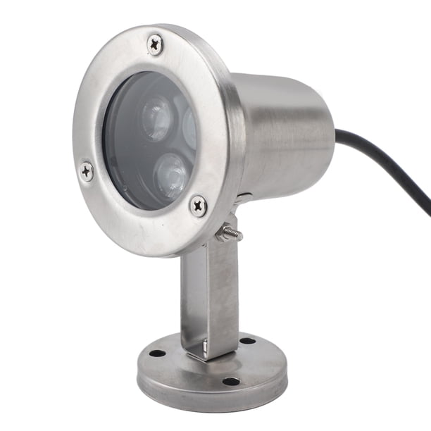 Luz De Estanque, Acero Inoxidable LED De 3W IP68 Luces De La Fuente Sumergibles Impermeables Con El Foco De Atención Con Efecto De Iluminación Suave Y Brillante Y Ahorro De