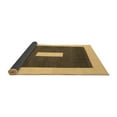 thumbnail image 2 of Ahgly Company Indoor Square Abstract Brown Contemporary Area Rugs, 8' Square, 2 of 4