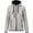 Light Gray Melange, variant on Proact Womens Heather Hooded Jacket