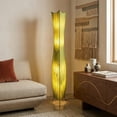 thumbnail image 7 of Eangee Home Design Flowerbud Giant Floor Lamp, Shade Made Of Cocoa Leaves, 13x13x72 Inches, 7 of 7