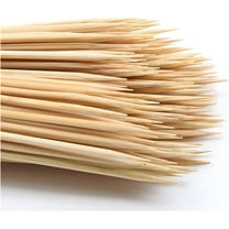 LQQBOX 200 PCS 9.84 inch Bamboo Skewers for wooden sticks, BBQ, Appetiser, Fruit, Cocktail, Kabob, Chocolate Fountain, Grilling, Kitchen, Crafting and Party