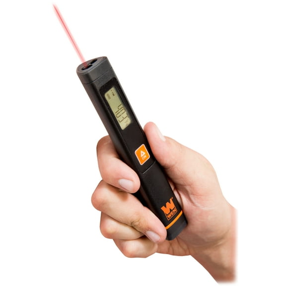 WEN Multi-Unit Pocket Laser Distance Measure with 32-Foot Range