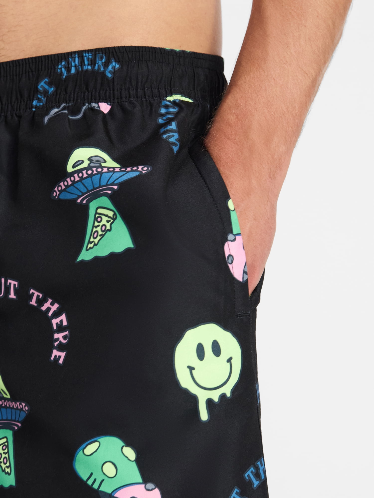 No Boundaries Swim Trunks, 5" Inseam, Men's S-5XL