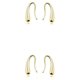 thumbnail image 4 of Guardurnaity 1 par de pendientes Vintage, gancho de compromiso de aniversario, pendientes, joyería para novia, accesorios de regalo personalizados, Oro 2Conjunto, 4 of 6