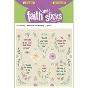Sticker-Blossoms & Blessings (6 Sheets) (Faith That Sticks)