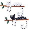 thumbnail image 2 of 2pcs Cat Pins Set Women Jewelry Adorable Cat Pins for Hats Jackets Clothes Decor, 2 of 4