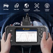 FOXWELL GT21 OBD2 Scanner Car Engine ABS SRS Transmission Diagnostic Tool with 5 Resets, ABS/SAS/EPB/Throttle/Oil Reset, S-mog Test, Check Engine Code Reader, Lifetime Free Update