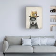 thumbnail image 3 of Fab Funky 'Husky 2 Beer Lover' Canvas Art, 3 of 3