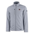 thumbnail image 2 of Men's Cutter & Buck  Gray South Carolina Gamecocks Vault Evoke Eco Softshell Recycled Full-Zip Jacket, 2 of 3