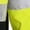 Fluorescent Green, variant on Men Adults Hi Vis Work Jacket Reflective Fleece Safety Jacket with Pockets High Visibility Outdoor Work Coat Orange M