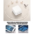 thumbnail image 2 of Cable Charger Curvology dual USB-C de 40 W y 10 pies para iPhone 14/13/12, 2 of 7