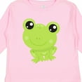 thumbnail image 4 of Inktastic Cute Frog, Little Frog, Baby Frog, Green Frog Boys or Girls Long Sleeve Toddler T-Shirt, 4 of 5