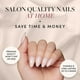 thumbnail image 2 of Pantalón corto Press On Nails Glamnetic Ballet rosa liso opaco, 2 of 6