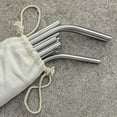 thumbnail image 4 of Simplifi It Stainless Steel Straw Set with Nylon Cleaning Brushes (15 PC.) - SI-SSS10-14, 4 of 7
