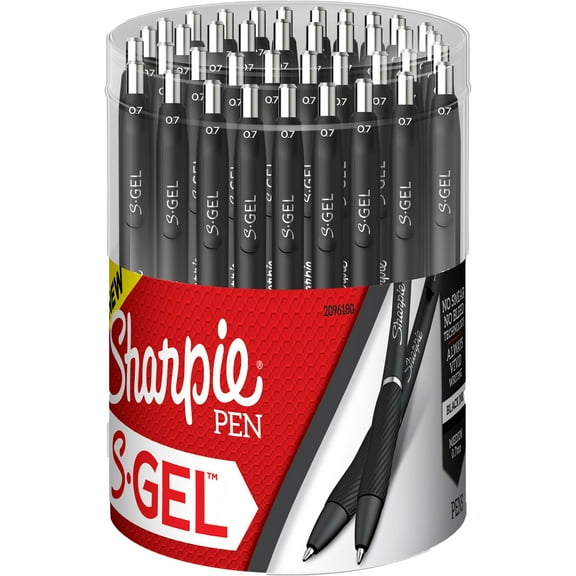 Sharpie Black S-Gel Pen, Medium Point