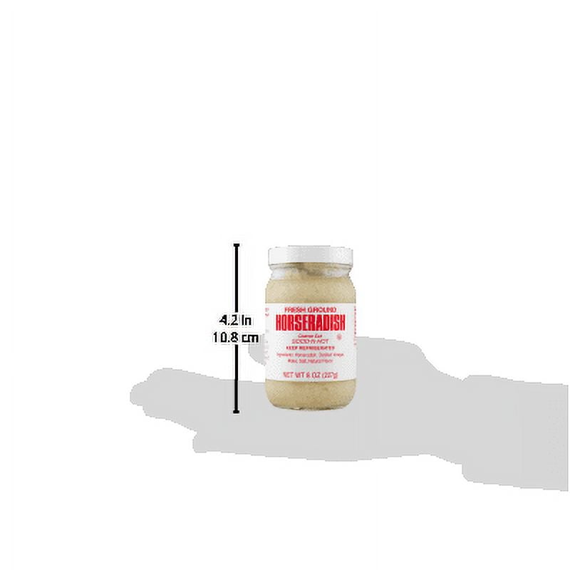 Silver Spring Fresh Ground Horseradish, 8 oz Jar