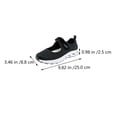 thumbnail image 2 of 1 par de zapatos deportivos de mujer de mediana edad, zapatos transpirables de malla, zapatos casuales (negro), 2 of 6